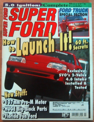 SUPER FORD 1997 JULY - GIGLIOTTI's SCCA RIDES, BOSS 9